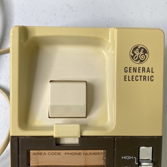 Vintage General Electric GE Push Button Phone Classic - Picture 5 of 12